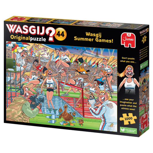 PRE-ORDER Original 44 Wasgij Summer Games! 1000 Piece Jigsaw Puzzle