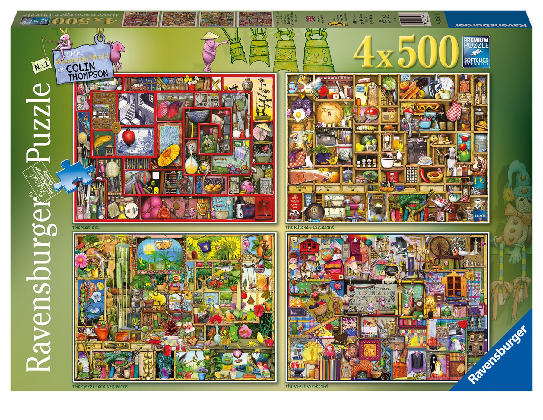 Ravensburger Classic Disney Puzzles for Adults and Children Aged 10 Years  Up - 2 x 500 Pieces [ Exclusive]