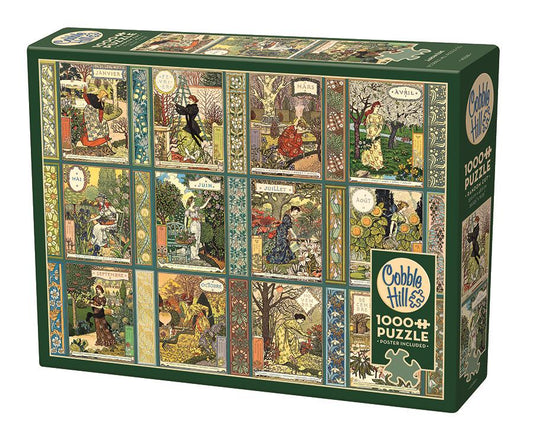 Jardiniere: A Gardener's Calendar 1000 Piece Jigsaw Puzzle
