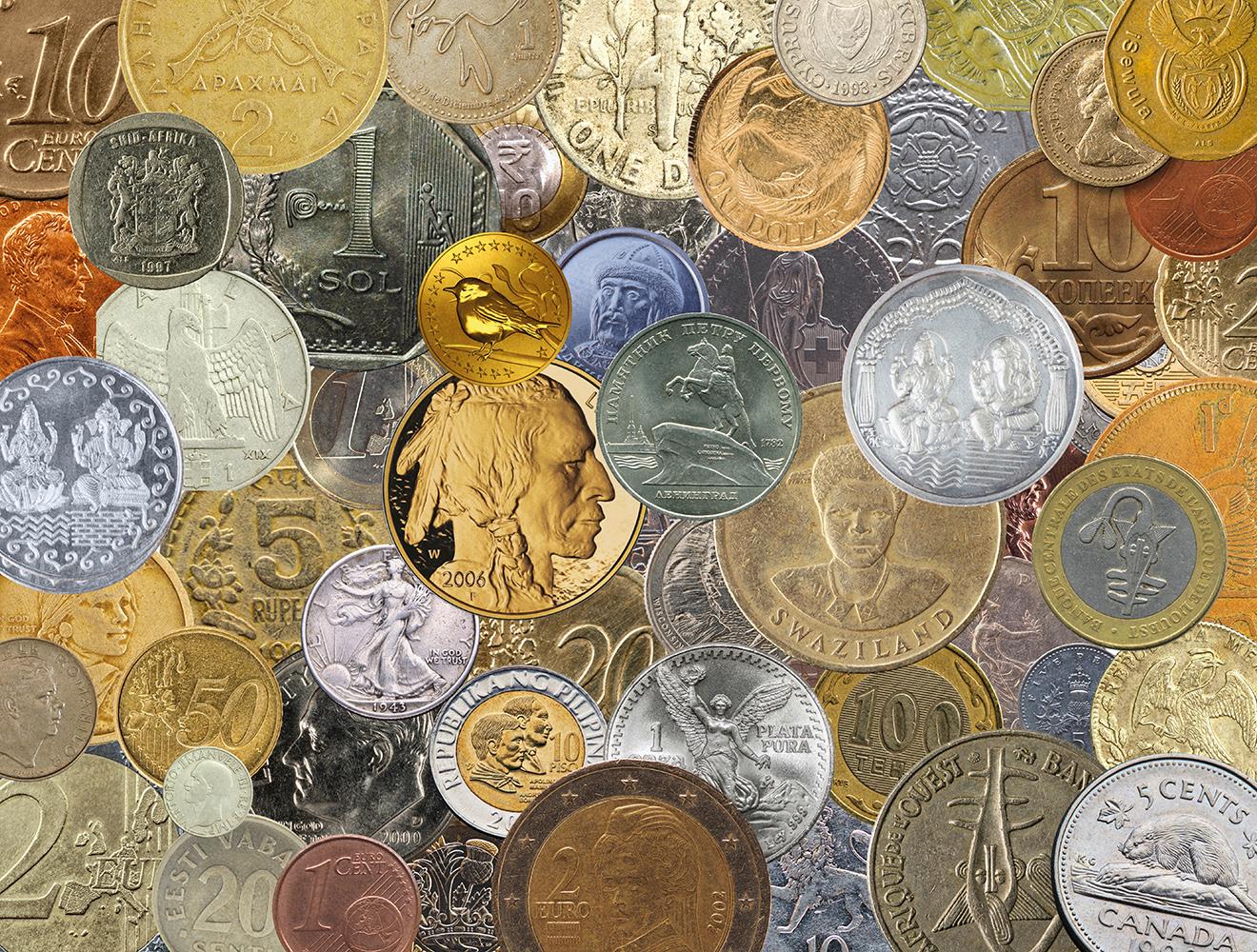 Coin Collection 1000 Piece Jigsaw Puzzle – All Jigsaw Puzzles