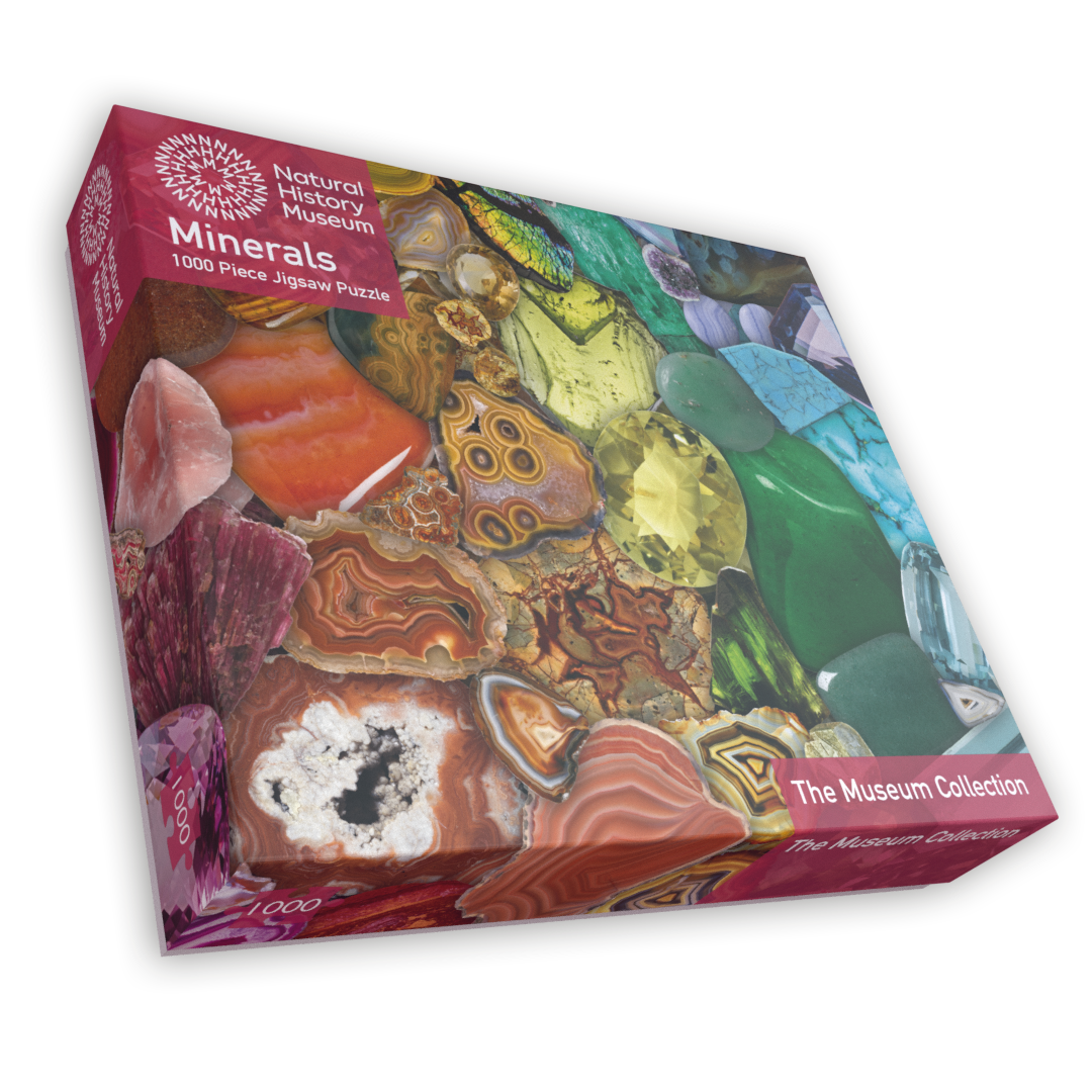 Natural History Museum Minerals 1000 Piece Jigsaw Puzzle All Jigsaw