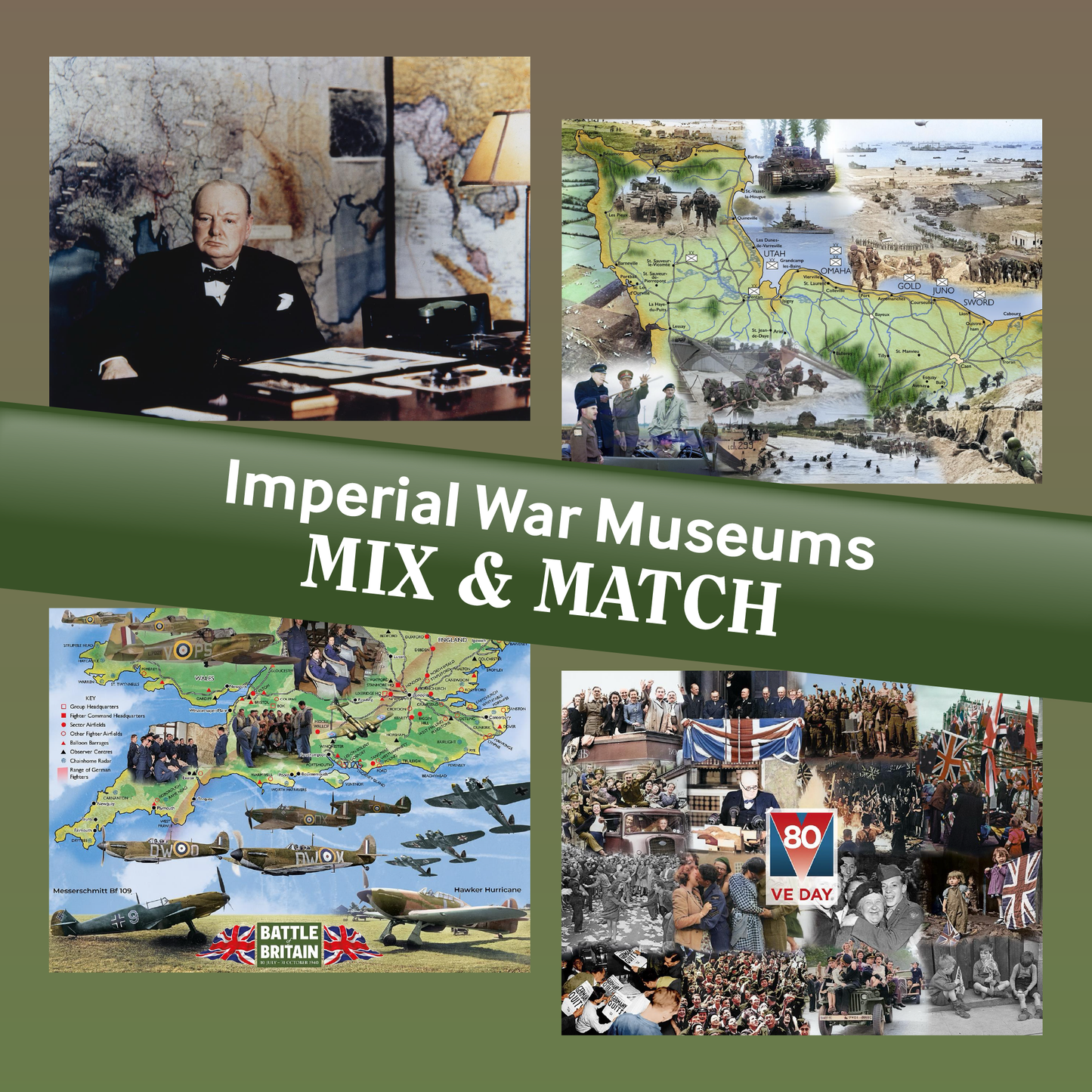 Imperial War Museums Jigsaw Puzzle Bundle - Mix & Match