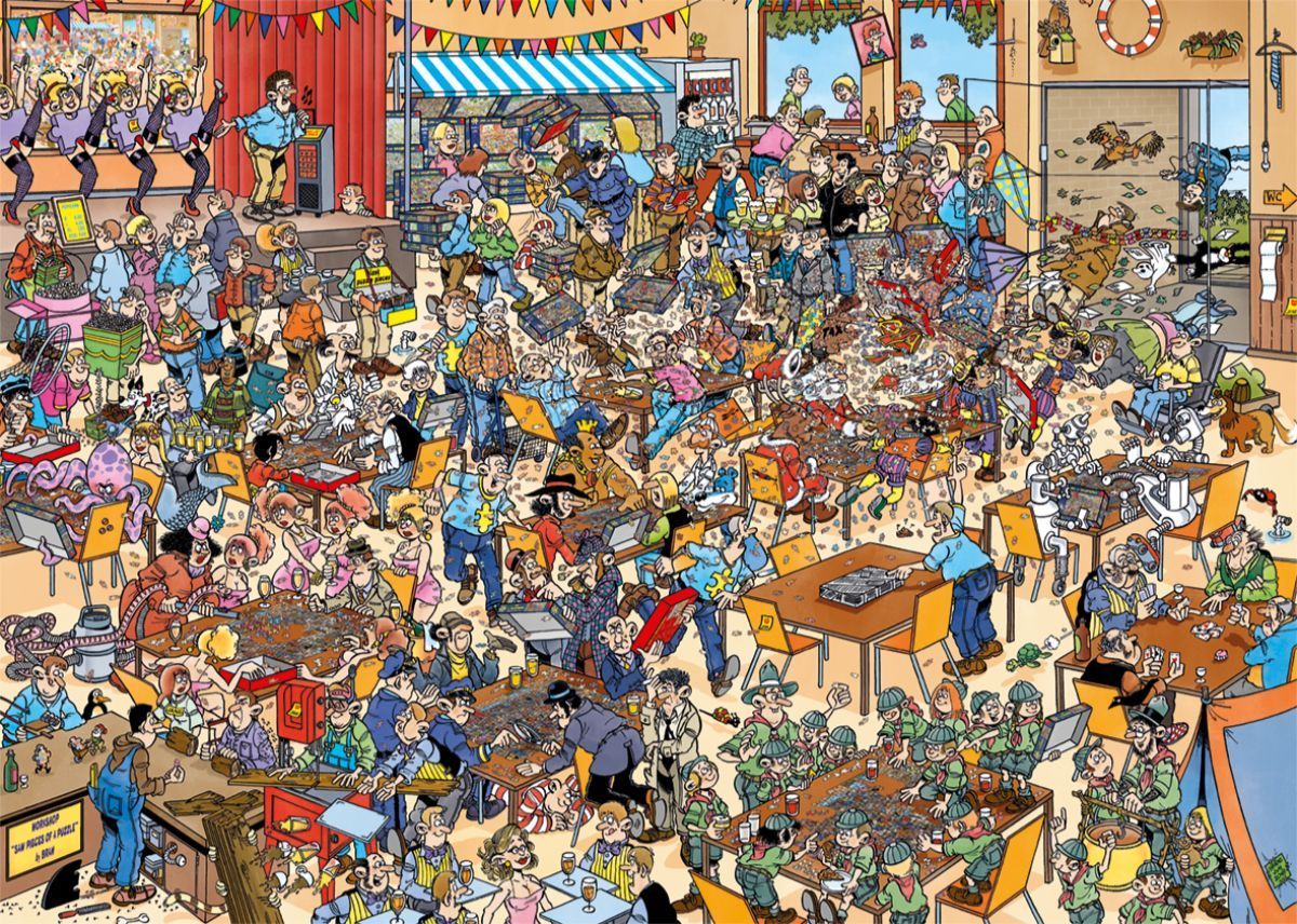 Jan van Haasteren National Puzzle Championship 1000 Piece Jigsaw Puzzl