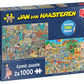 The Music Shop & Holiday Jitters - Jan Van Haasteren 1000 Piece Jigsaw Puzzle