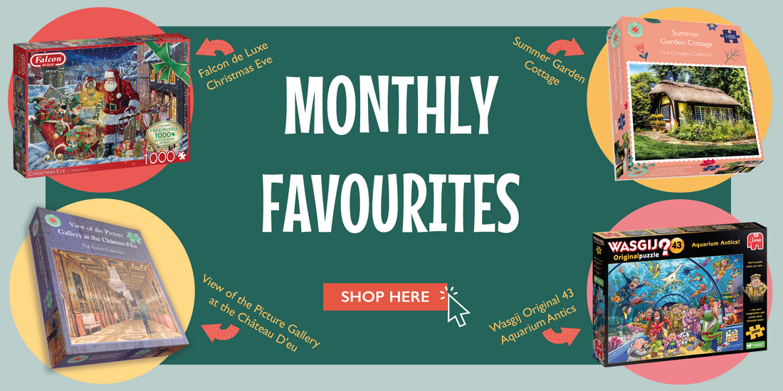July's Monthly Favourite Jigsaw Puzzles!