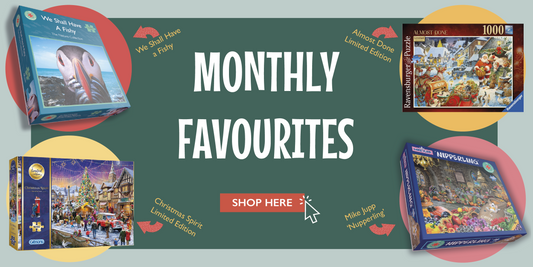 September's Monthly Favourite Jigsaw Puzzles!