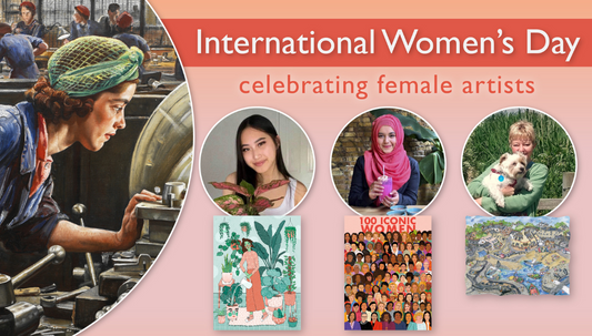 Celebrating Female Artists ahead of International Women’s Day!