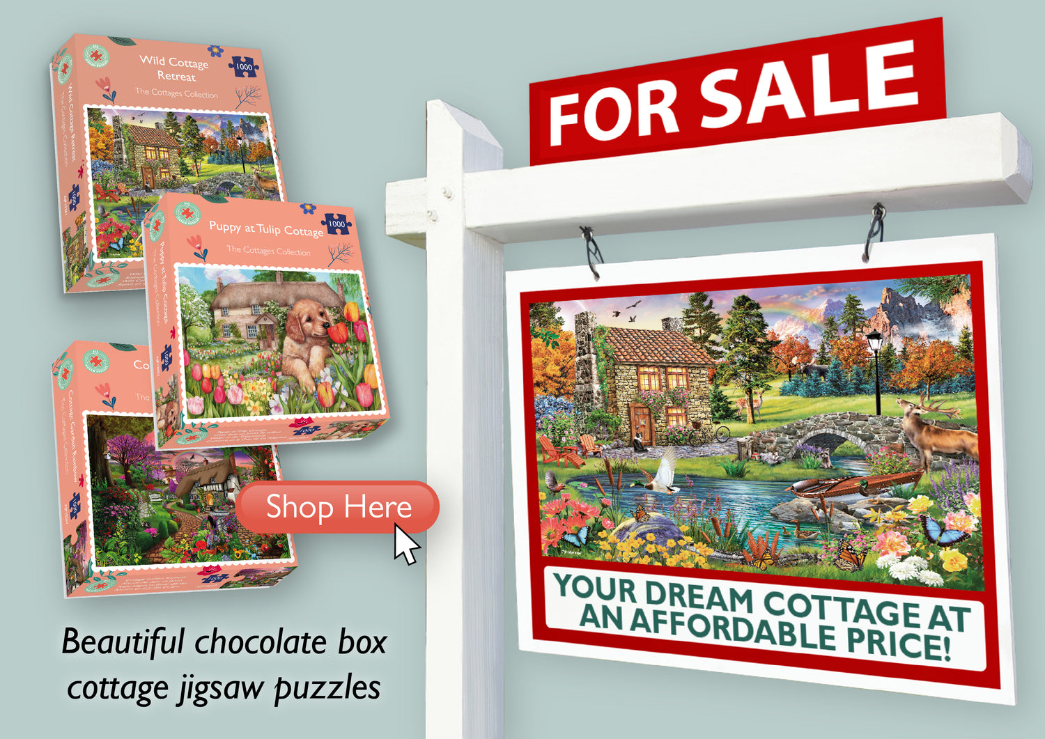 Cottage Collection Jigsaw Puzzles