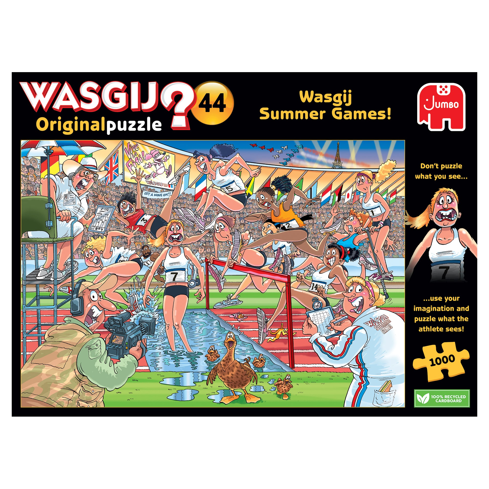 Wasgij Original 44: Summer Games Puzzle 1000 Pezzi - Divertimento E Immaginazione - 3