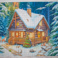 Winter Cabin 1000 Piece Jigsaw Puzzle