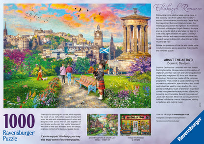 Edinburgh Romance, 1000 Piece Jigsaw Puzzle