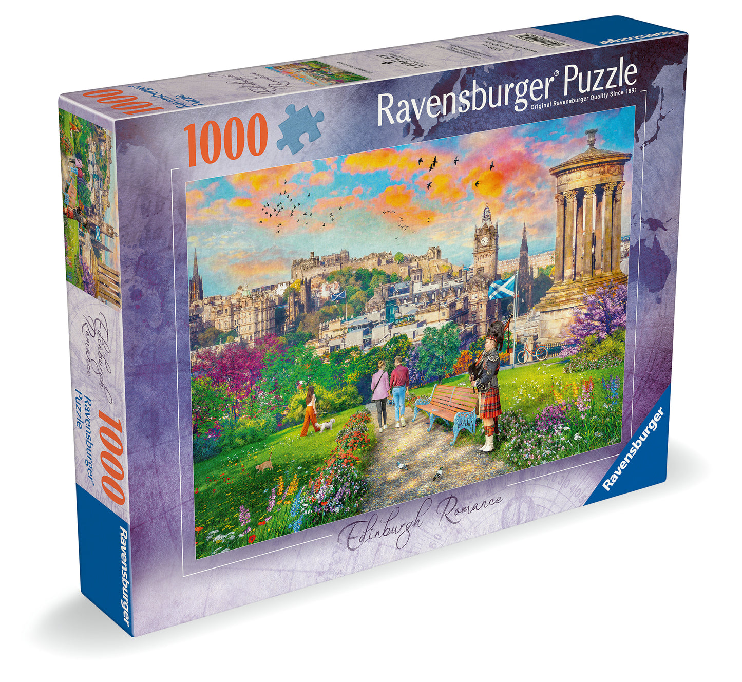 Edinburgh Romance, 1000 Piece Jigsaw Puzzle