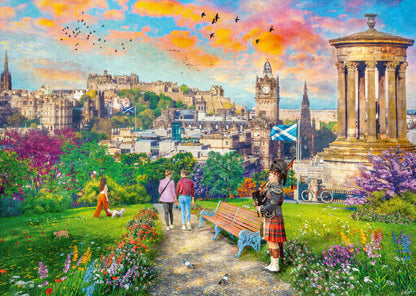 Edinburgh Romance, 1000 Piece Jigsaw Puzzle