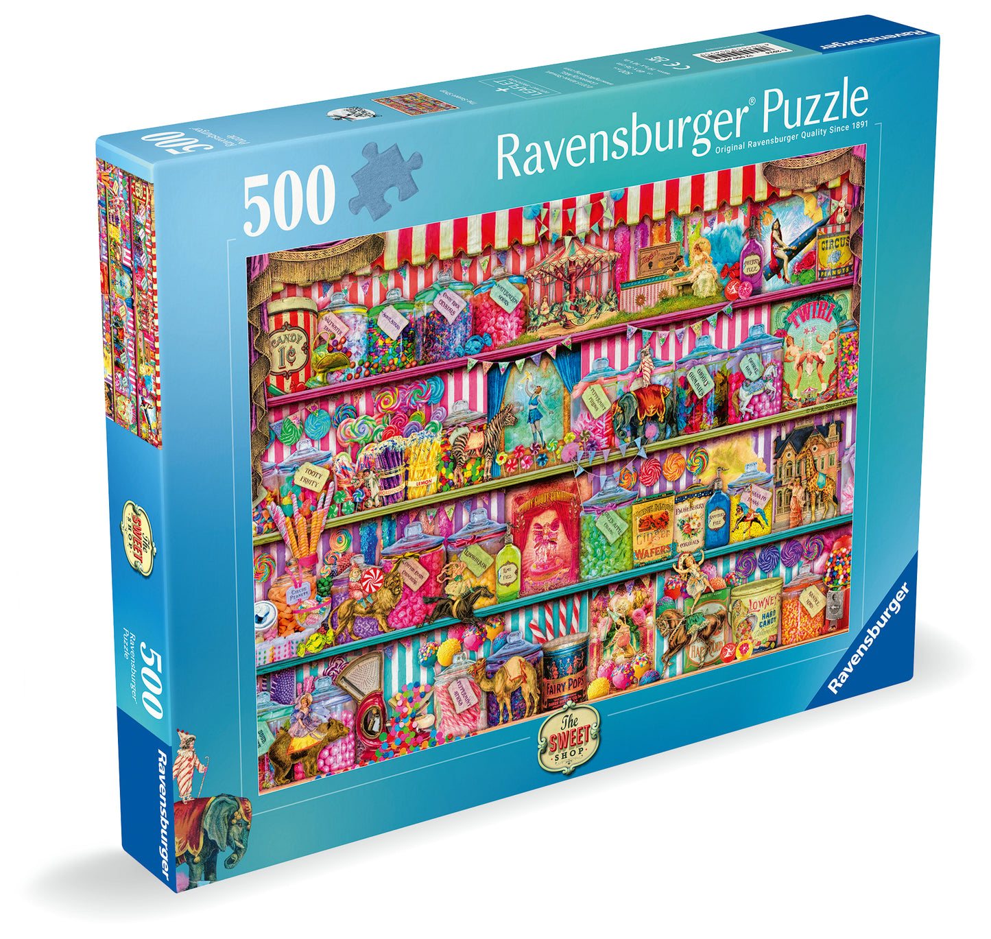 The Sweet Shop Aimee Stewart 500 Piece Jigsaw Puzzle