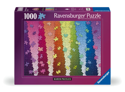 Colours on Colours 1000 Piece Jigsaw Puzzle