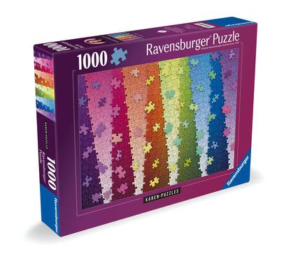 Colours on Colours 1000 Piece Jigsaw Puzzle