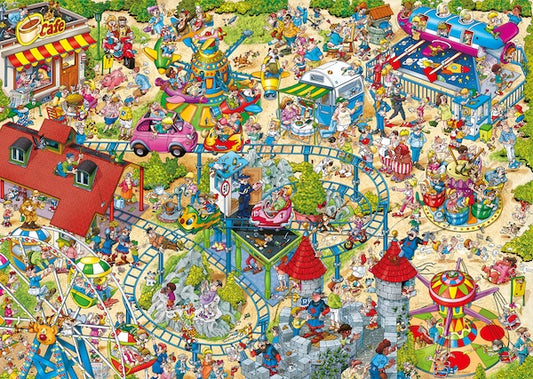 Ray's Comic Series - Holiday Resort No.4 The Amusement Park 1000 Piece Jigsaw Puzzle Jigsaw Puzzle