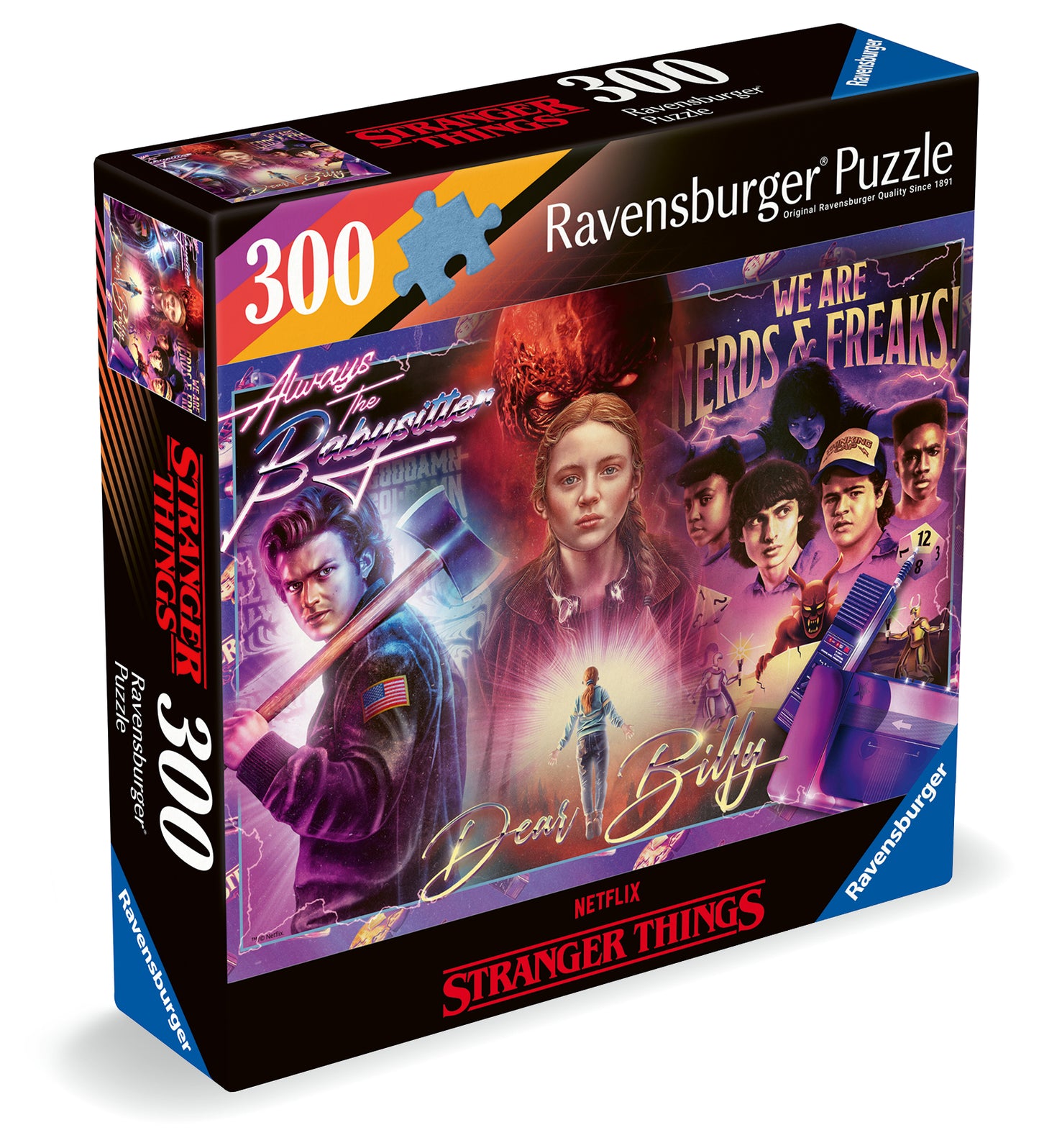 Stranger Things 300 Piece Jigsaw Puzzle – All Jigsaw Puzzles