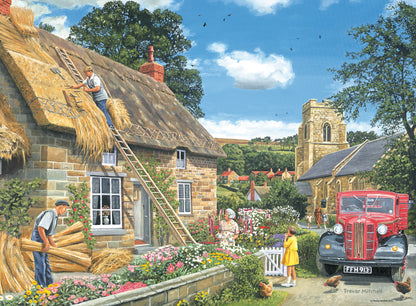 Happy Days No.9 Village Life 4 x 500 Piece Jigsaw Puzzle