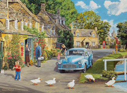 Happy Days No.9 Village Life 4 x 500 Piece Jigsaw Puzzle