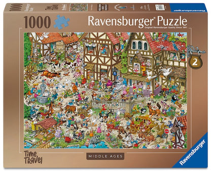 Ray's Comic Series - Time Travel No. 2 Middle Ages 1000 Piece Jigsaw Puzzle