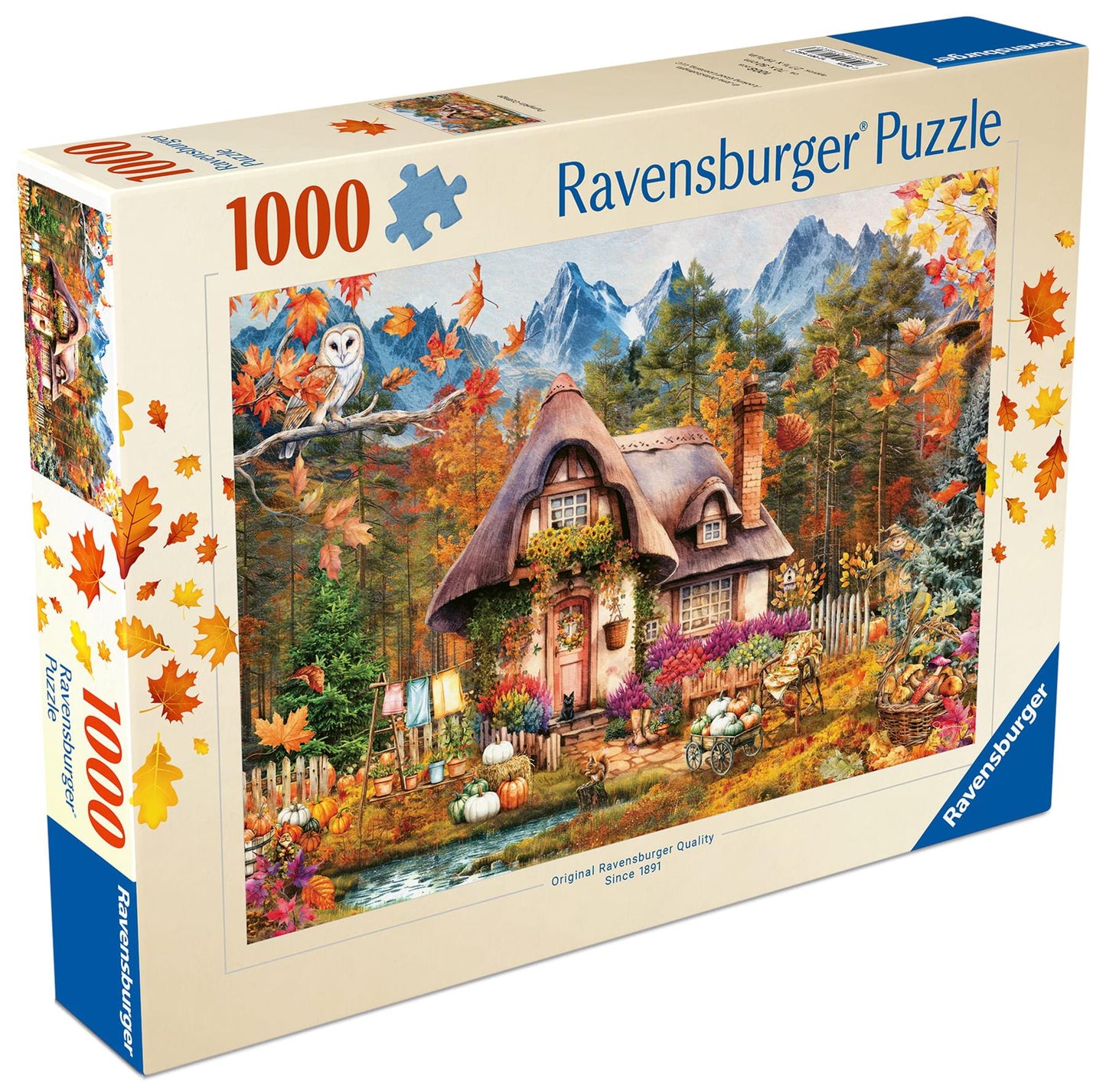 Pumpkin Cottage 1000 Piece Jigsaw Puzzle