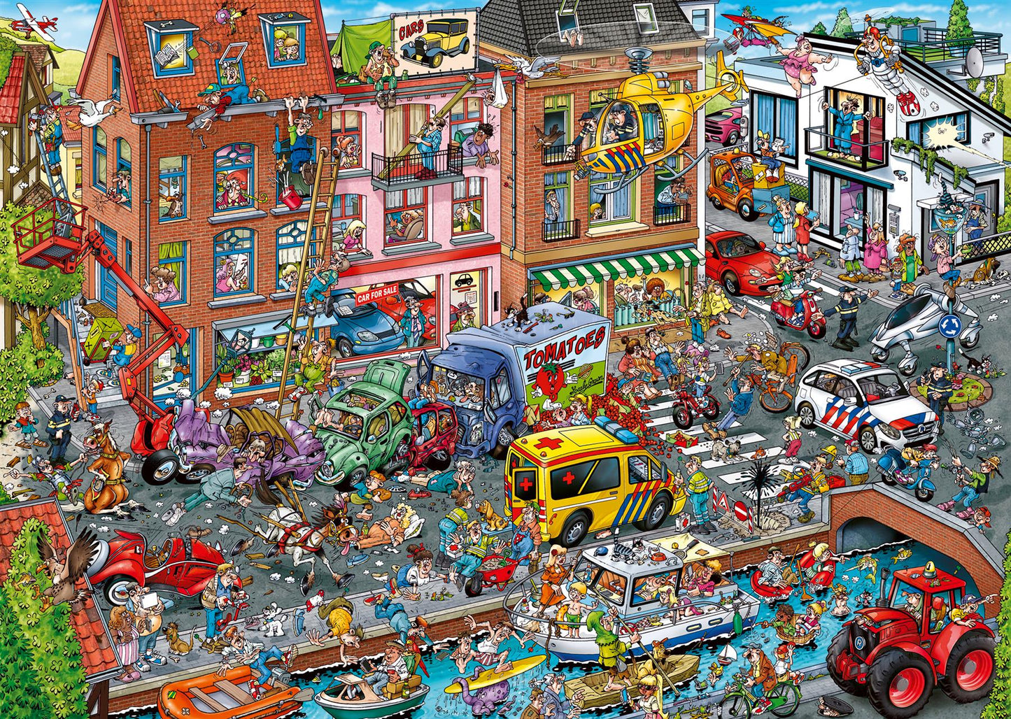 Ray's Comic Series - Time Travel No.3 Modern Times 1000 Piece Jigsaw Puzzle