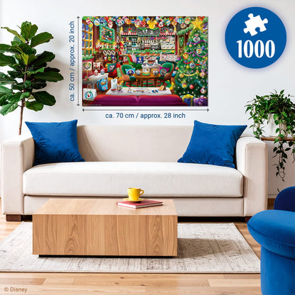 Disney Christmas Cafe 1000 Piece Jigsaw Puzzle