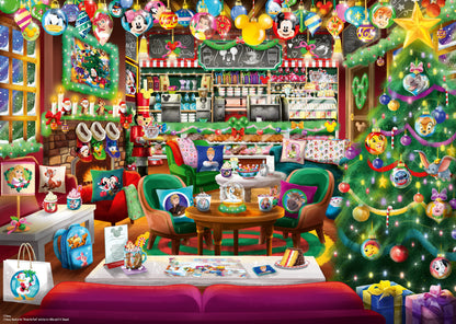 Disney Christmas Cafe 1000 Piece Jigsaw Puzzle