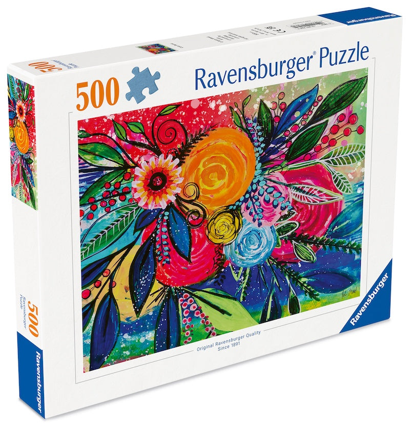 Colour Blast 500 Piece Jigsaw Puzzle – All Jigsaw Puzzles