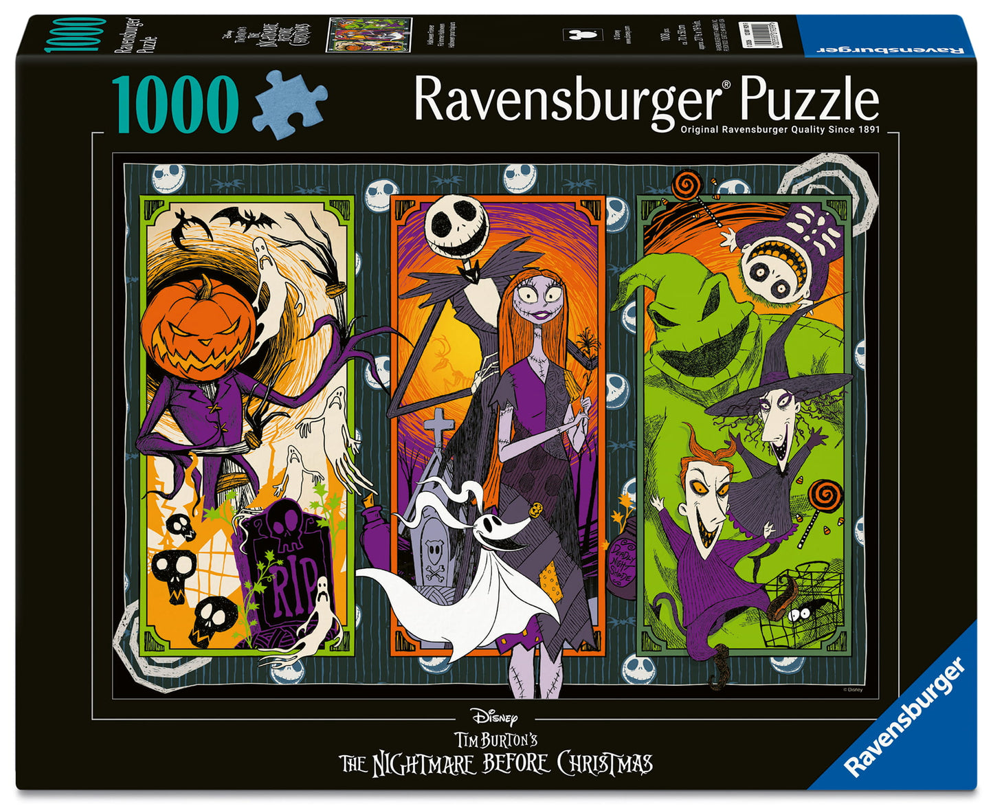 The Nightmare Before Christmas 1000 Piece Jigsaw Puzzle
