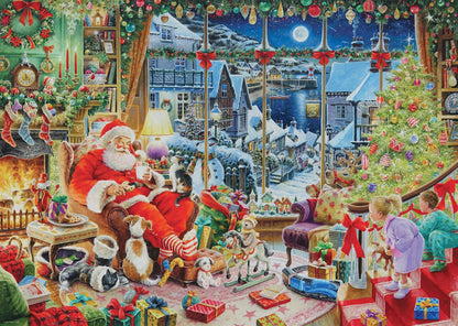 PRE-ORDER Ravensburger Christmas Limited Edition No.30 Santa Takes a Break 1000 Piece Jigsaw Puzzle