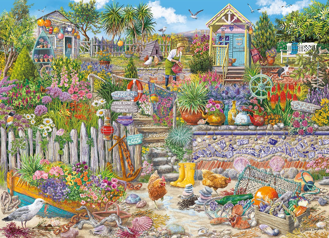 Beachcomber's Garden 1000 Piece Jigsaw Puzzle