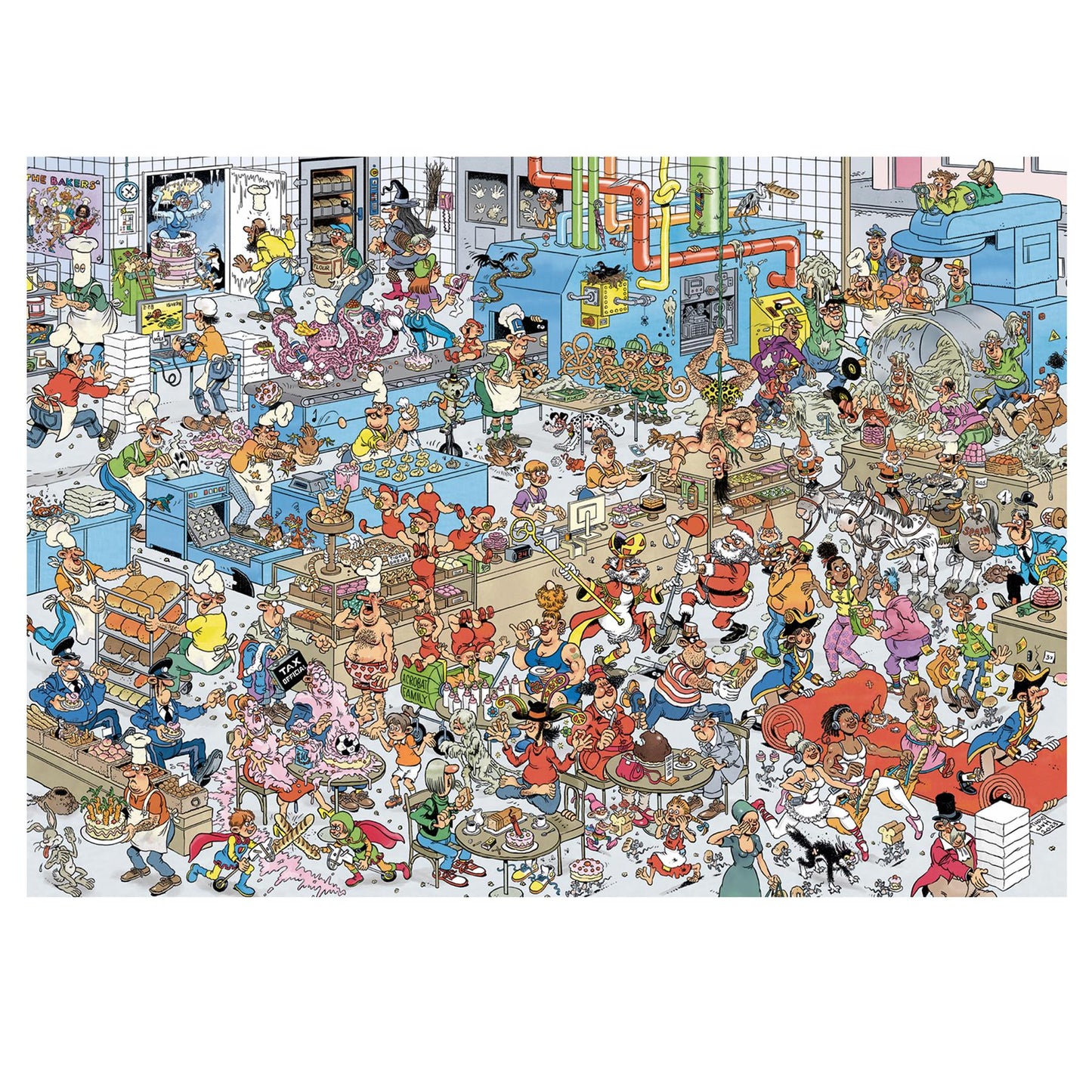 Jan Van Haasteren's The Bakery 1000 Piece Jigsaw Puzzle