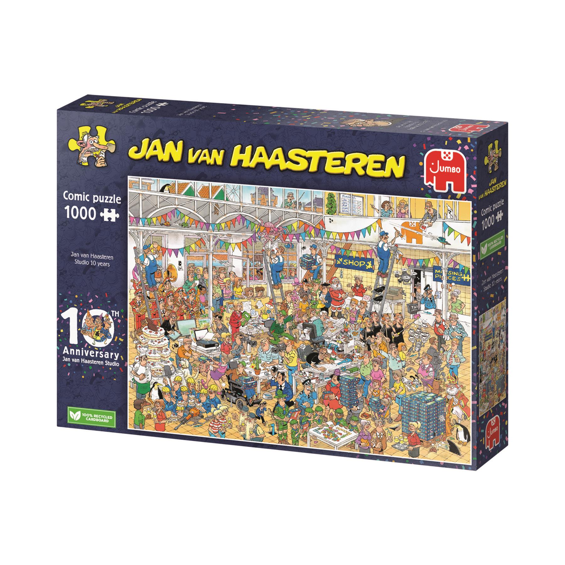 Jan Van Haasteren 10th Anniversary 1000 Piece Jigsaw Puzzle All Jigsaw Puzzles
