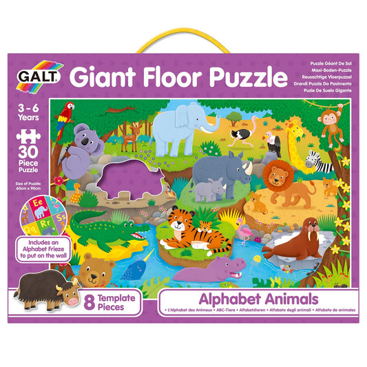 Alphabet Animals 30 Piece Giant Floor Puzzle