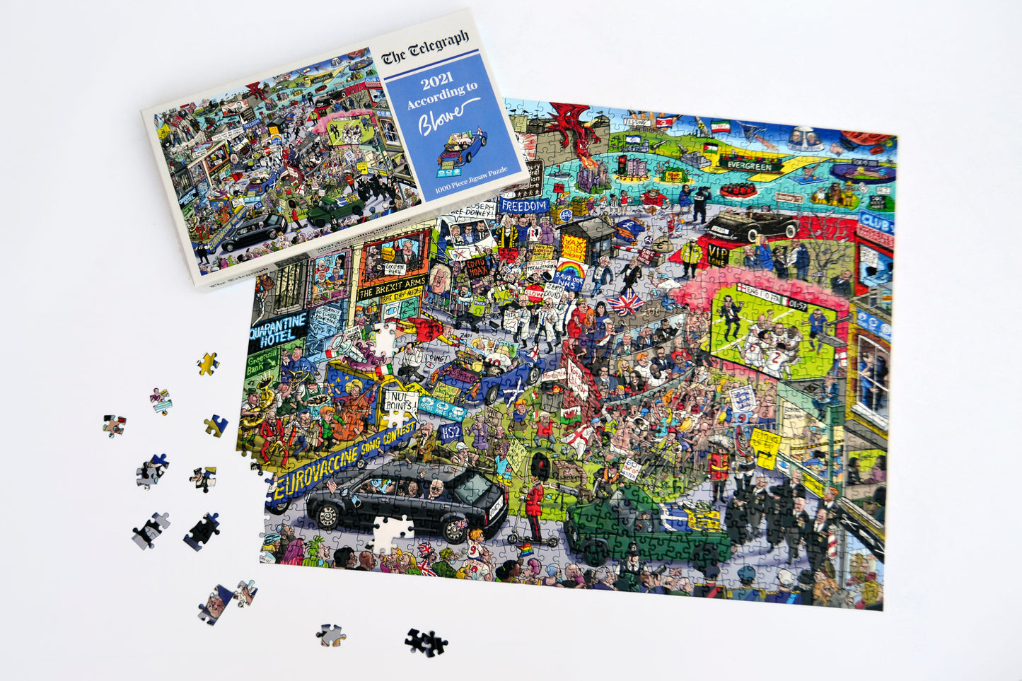 Puzzle 2021 selon Blower de 1 000 ou 300 pièces