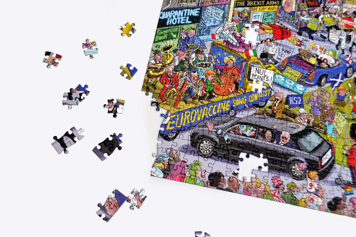 Puzzle 2021 selon Blower de 1 000 ou 300 pièces