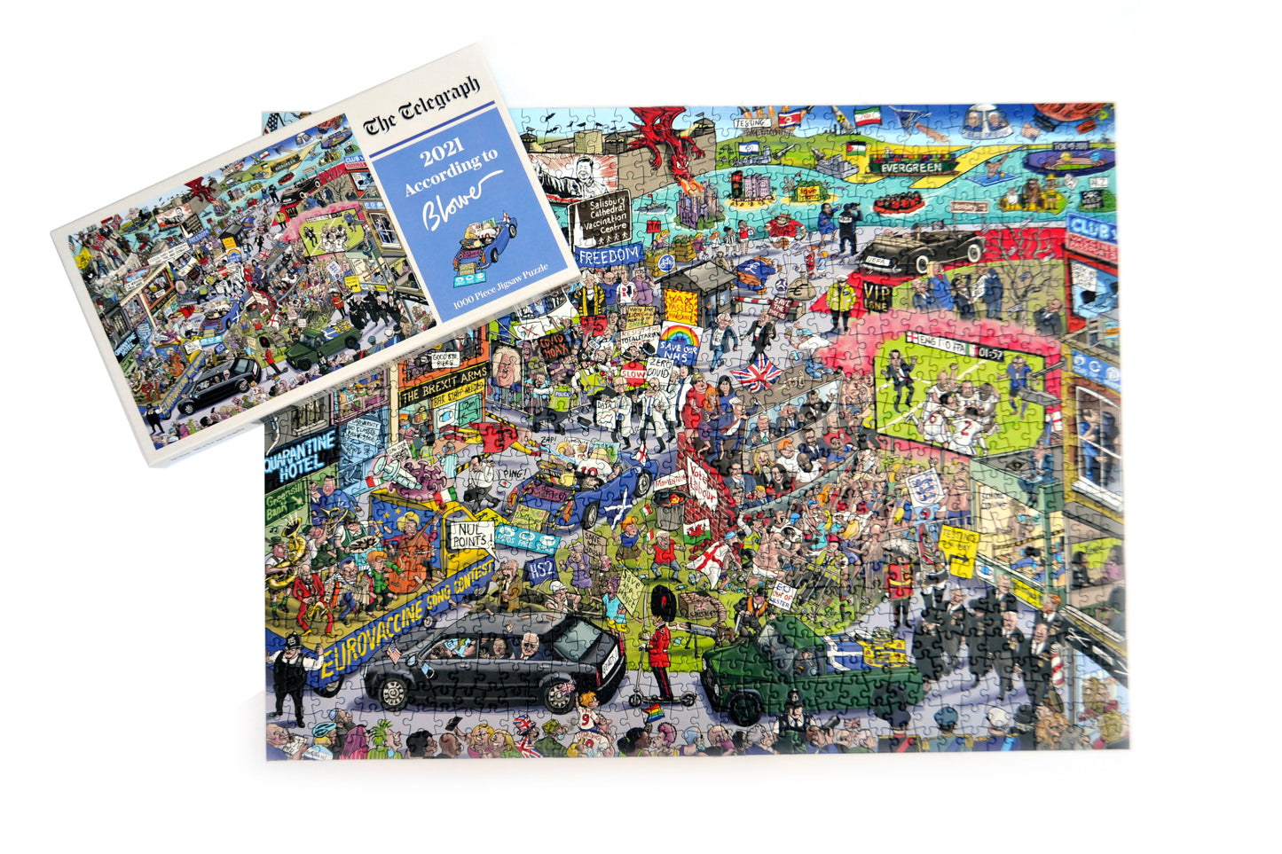 Puzzle 2021 selon Blower de 1 000 ou 300 pièces