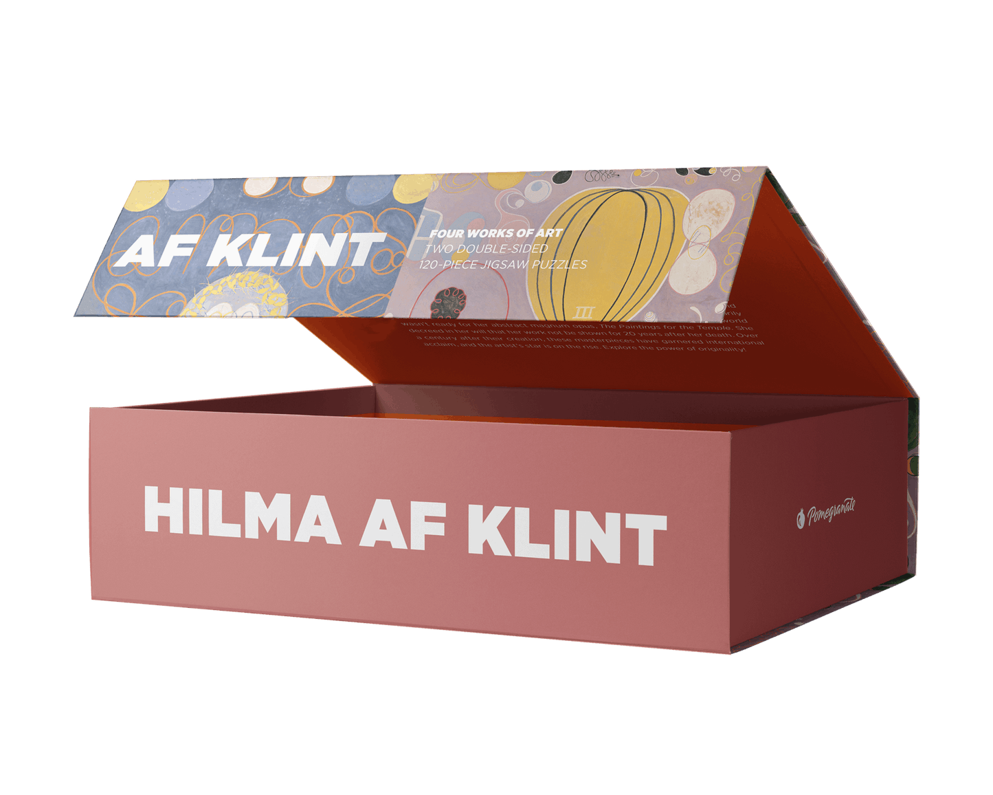 Hilma af Klint 120-teiliges doppelseitiges Puzzle-Set