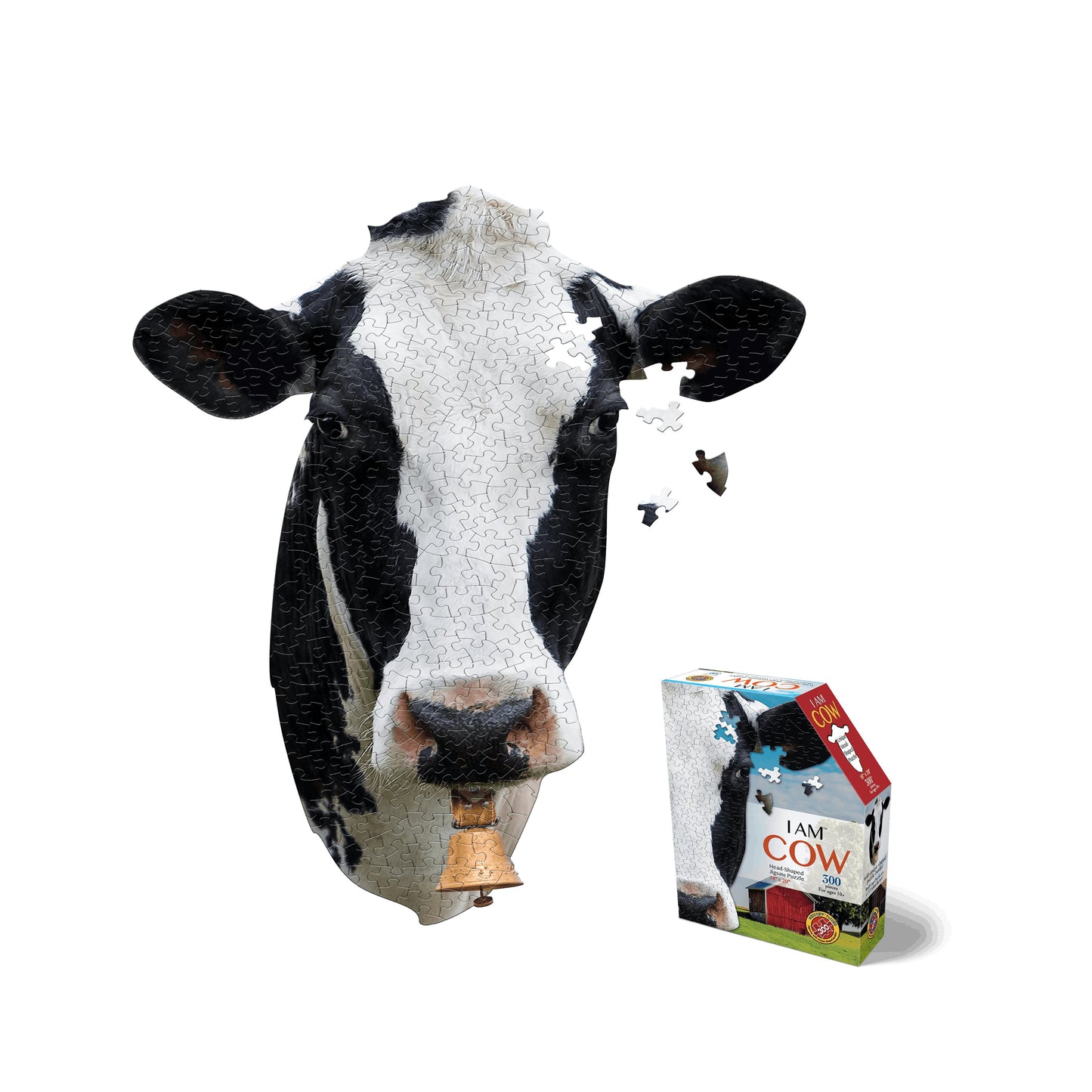 Puzzle en forme de vache de 300 pièces