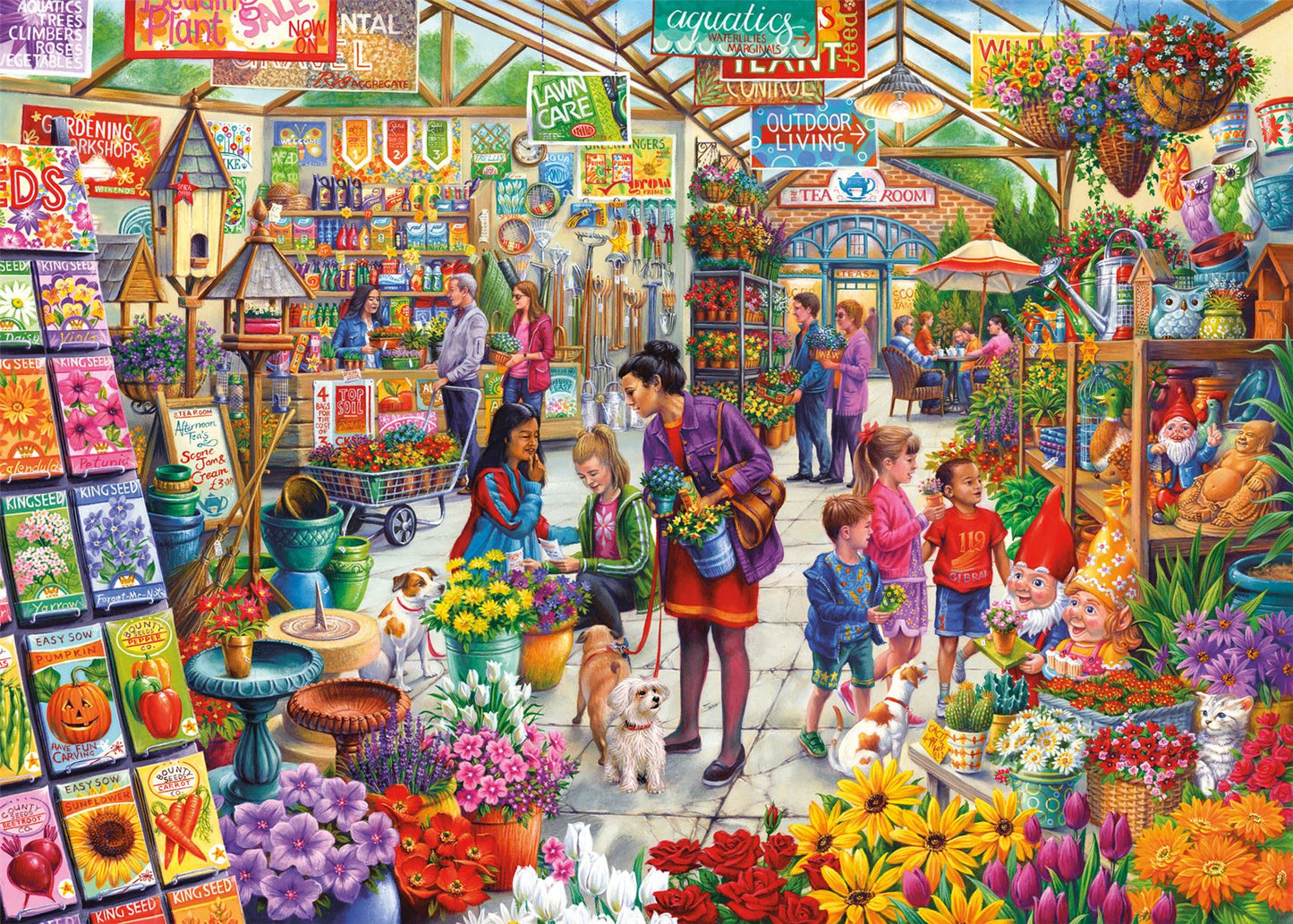 Gardener's Delight 500Xl Piece Jigsaw Puzzle