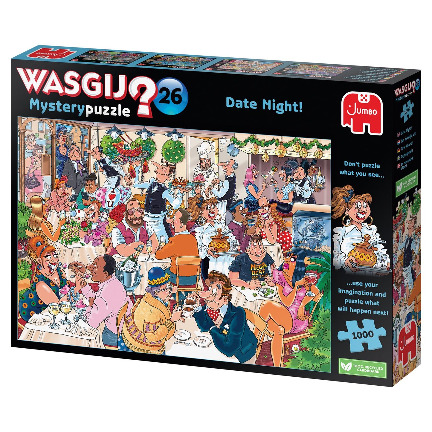 Wasgij Mystery 26 Date Night! 1000 Piece Jigsaw Puzzle