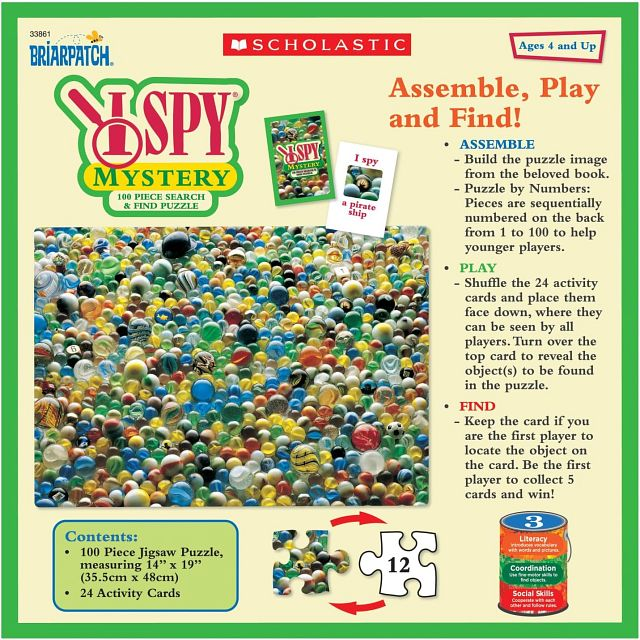 I Spy Mystery 100 Piece Jigsaw Puzzle