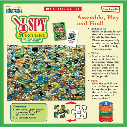 I Spy Mystery 100 Piece Jigsaw Puzzle
