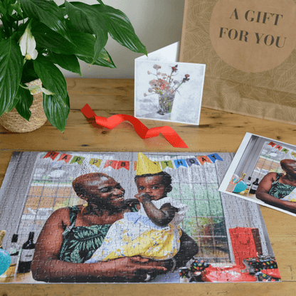 Personalised Photo Jigsaw Puzzle 1000 / 500 / 400 Pieces