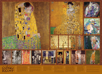 The Golden Age of Klimt  1000 Piece Jigsaw Puzzle