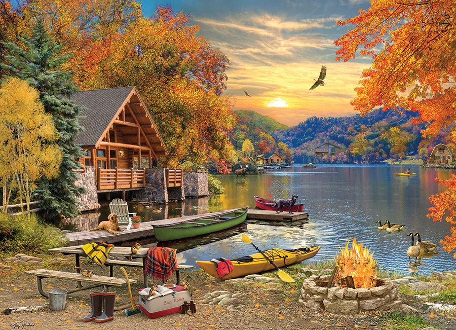 Lakeside Retreat  1000 Piece Jigsaw Puzzle