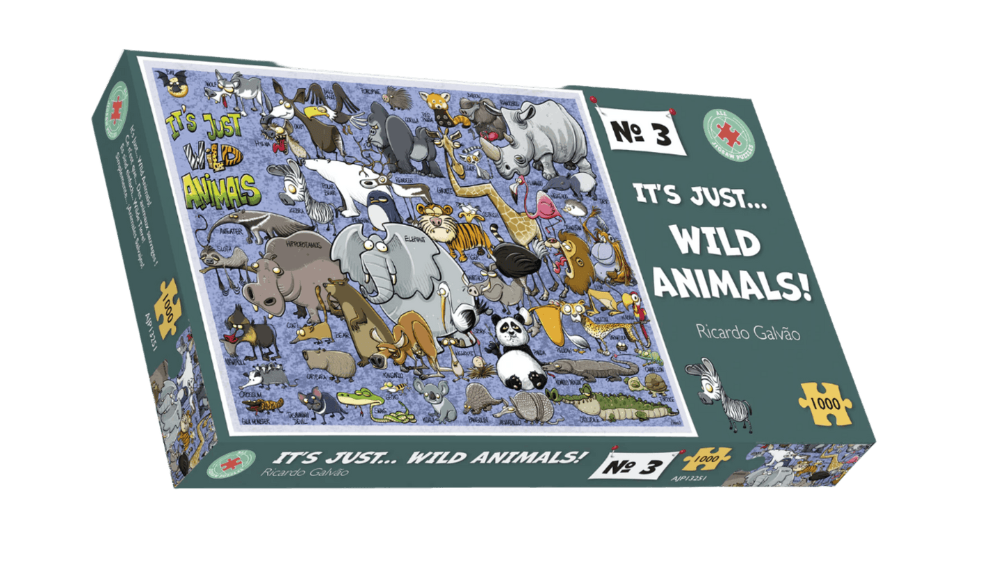 It's Just...Wild Animals 1000 Piece Jigsaw Puzzle