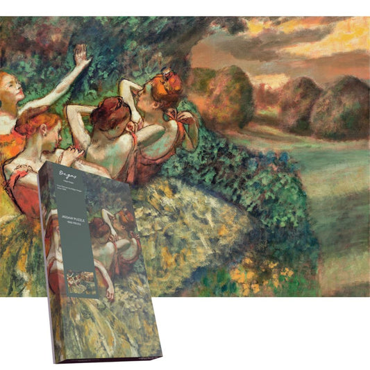 Fours Dancers by Edgar Degas, circa 1899, 1000 piece puzzle